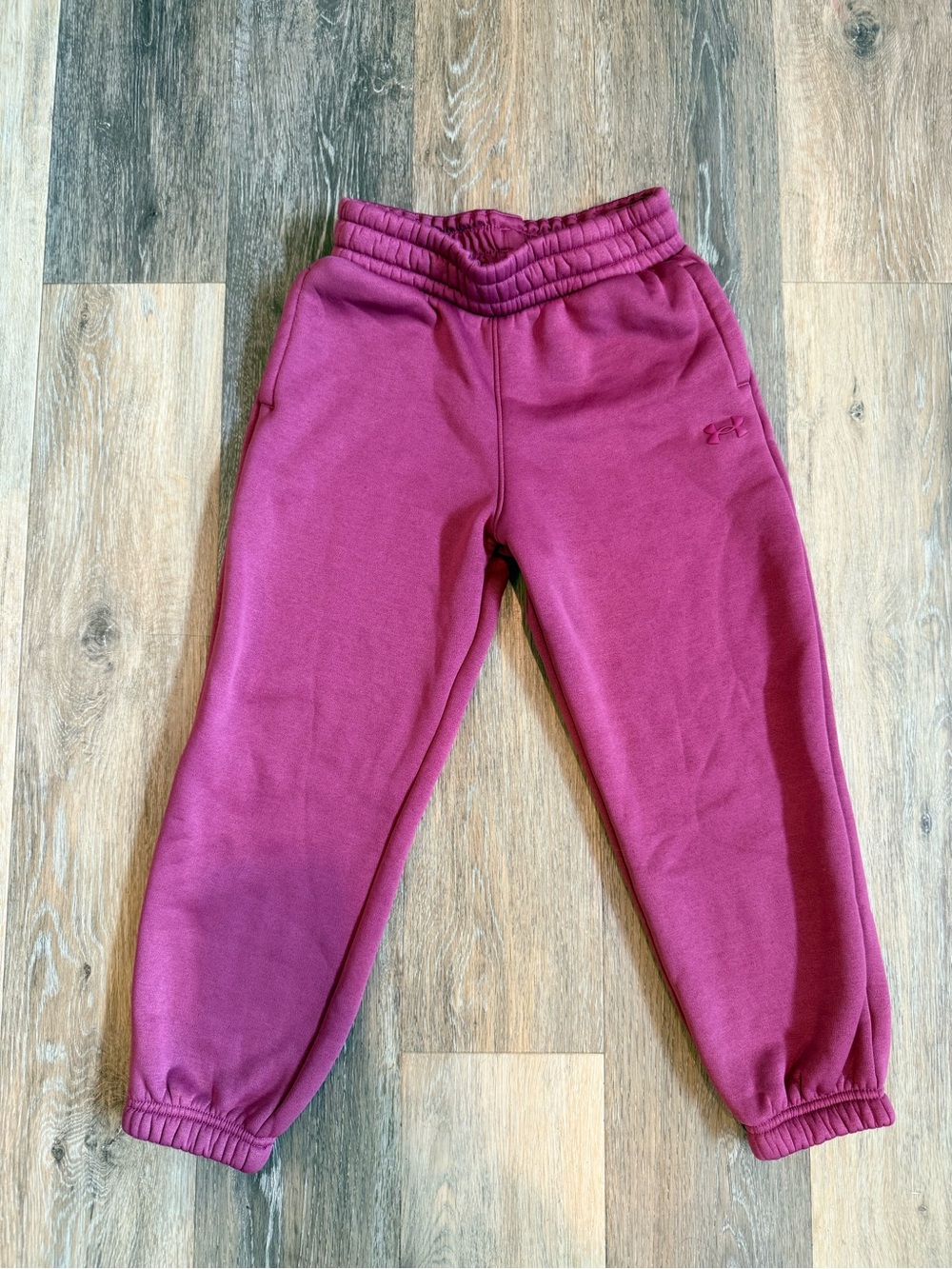 Under Armour Kids Maroon Jogger Sweatpants